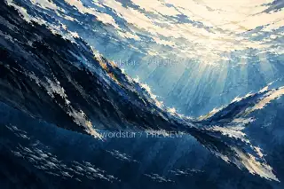Dawn under the Sea · Illustration Image