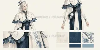 Snow Porcelain Dream Gazing · Listening to Snow Hidden Sound · Form and Material · Illustration Image